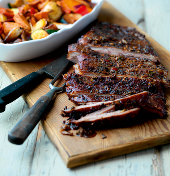 Slow Cooked Breast of Lamb with Caribbean Spices Slow Cooked Breast of Lamb with Caribbean Spices