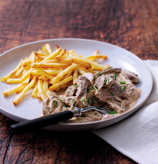 Quick Beef Stroganoff Quick Beef Stroganoff