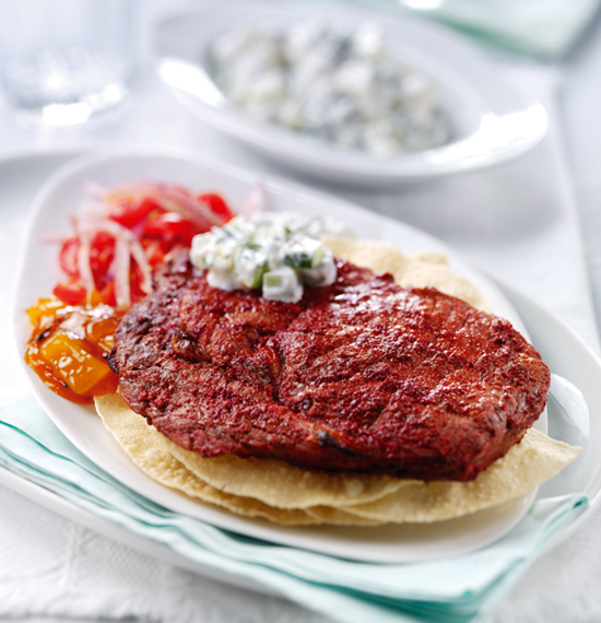 Tandoori Rib-Eye Steaks Tandoori Rib-Eye Steaks